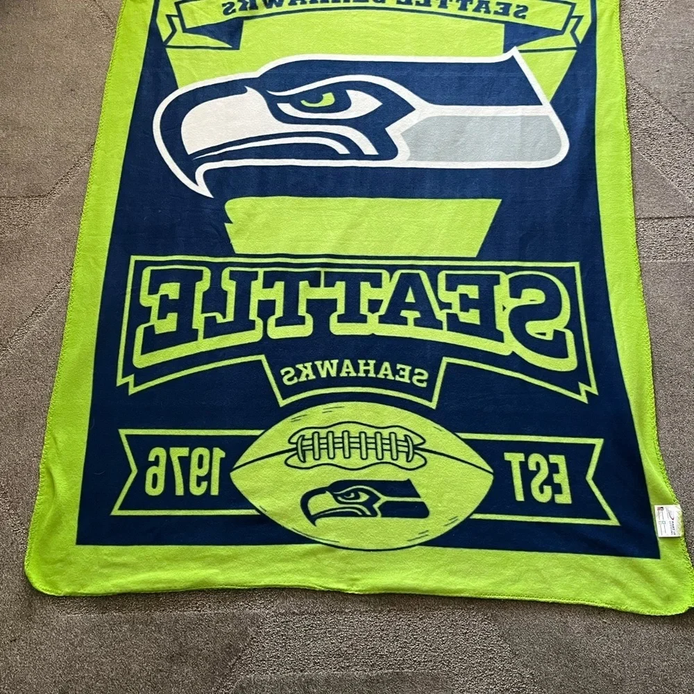 Seattle Seahawks Fleece Stadium Blanket
